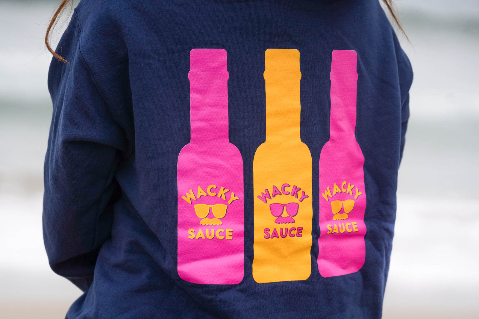 Wacky Sauce Hoodie - Navy